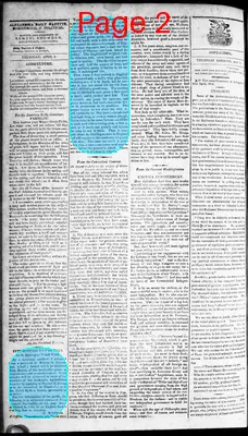 Page thumbnail for Alexandria Daily Gazette, Commercial & Political