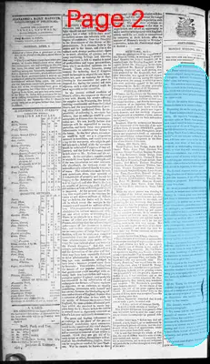 Page thumbnail for Alexandria Daily Gazette, Commercial & Political