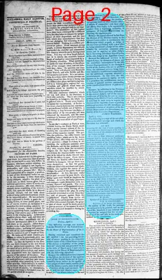 Page thumbnail for Alexandria Daily Gazette, Commercial & Political