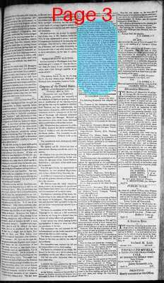 Page thumbnail for Alexandria Daily Gazette, Commercial & Political