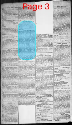 Page thumbnail for Alexandria Daily Gazette, Commercial & Political