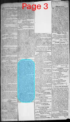 Page thumbnail for Alexandria Daily Gazette, Commercial & Political
