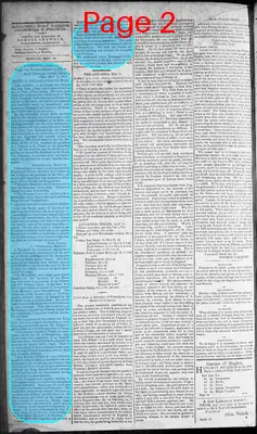 Page thumbnail for Alexandria Daily Gazette, Commercial & Political
