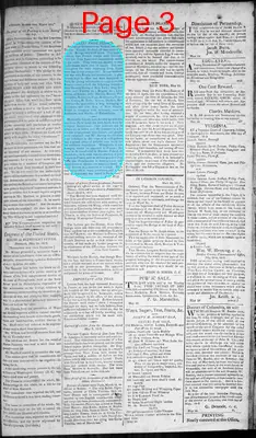 Page thumbnail for Alexandria Daily Gazette, Commercial & Political