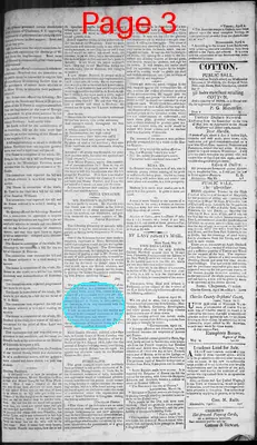 Page thumbnail for Alexandria Daily Gazette, Commercial & Political