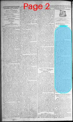 Page thumbnail for Alexandria Daily Gazette, Commercial & Political
