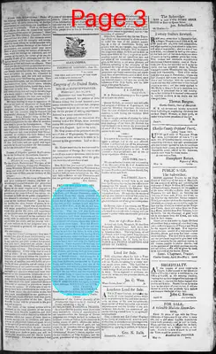 Page thumbnail for Alexandria Daily Gazette, Commercial & Political