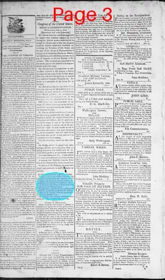Page thumbnail for Alexandria Daily Gazette, Commercial & Political