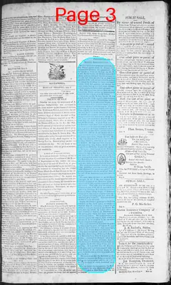 Page thumbnail for Alexandria Daily Gazette, Commercial & Political
