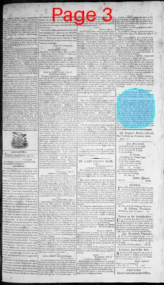 Page thumbnail for Alexandria Daily Gazette, Commercial & Political