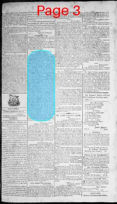 Page thumbnail for Alexandria Daily Gazette, Commercial & Political