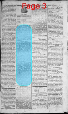 Page thumbnail for Alexandria Daily Gazette, Commercial & Political