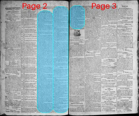 Page thumbnail for Alexandria Daily Gazette, Commercial & Political