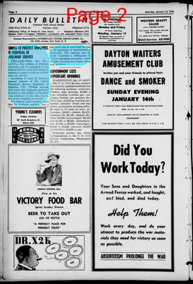 Page thumbnail for The Daily Bulletin