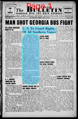 Page thumbnail for The Daily Bulletin