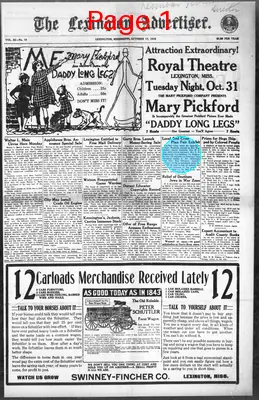 Page thumbnail for The Lexington Advertiser