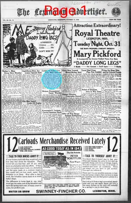 Page thumbnail for The Lexington Advertiser