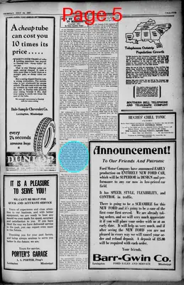 Page thumbnail for The Lexington Advertiser