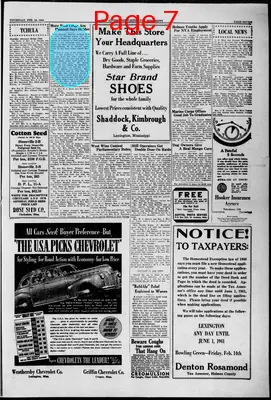Page thumbnail for The Lexington Advertiser