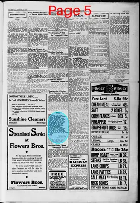 Page thumbnail for The Lexington Advertiser