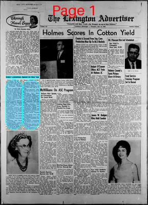 Page thumbnail for The Lexington Advertiser