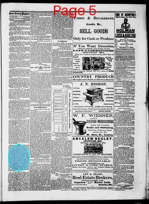 Page thumbnail for Iron County Register