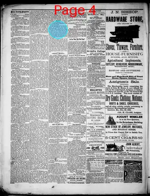 Page thumbnail for Iron County Register
