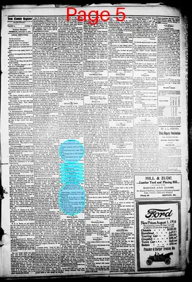 Page thumbnail for Iron County Register