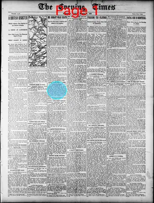 Page thumbnail for The Evening Times