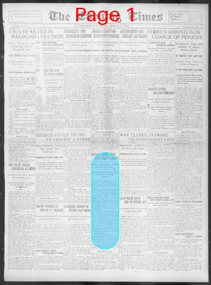 Page thumbnail for The Evening Times