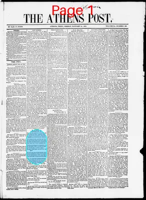 Page thumbnail for The Athens Post