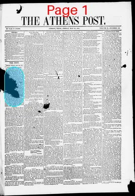 Page thumbnail for The Athens Post