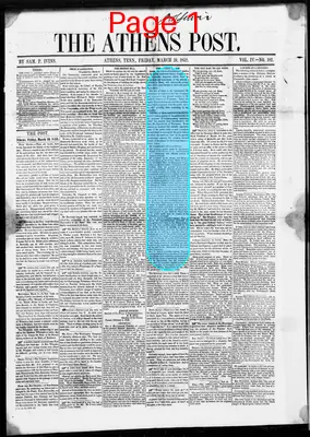 Page thumbnail for The Athens Post