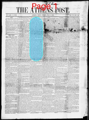 Page thumbnail for The Athens Post