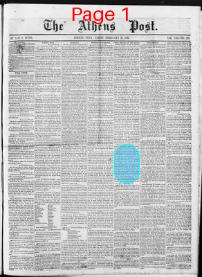 Page thumbnail for The Athens Post