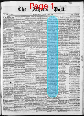 Page thumbnail for The Athens Post