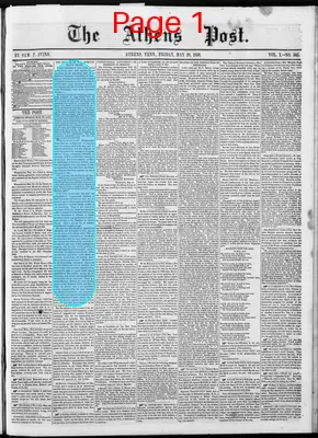 Page thumbnail for The Athens Post