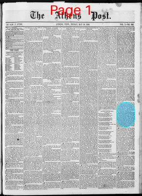 Page thumbnail for The Athens Post