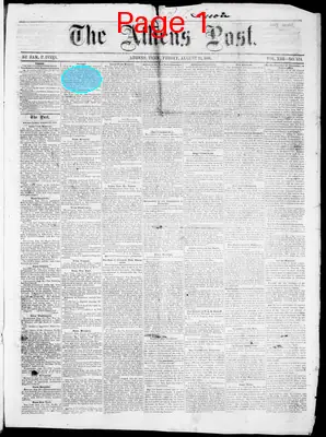 Page thumbnail for The Athens Post