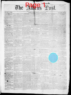 Page thumbnail for The Athens Post