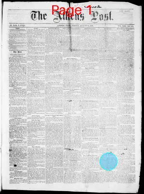 Page thumbnail for The Athens Post