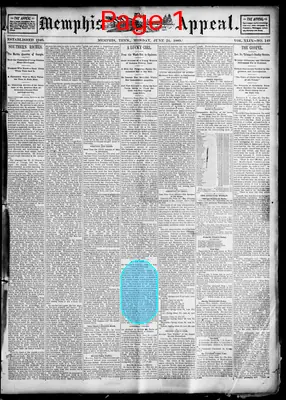 Page thumbnail for The Memphis Appeal