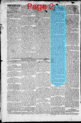 Page thumbnail for The Alexandria Herald