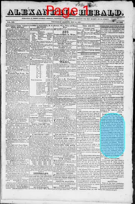 Page thumbnail for The Alexandria Herald