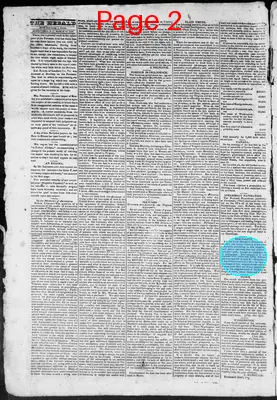 Page thumbnail for The Alexandria Herald