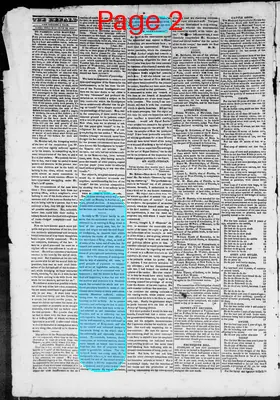 Page thumbnail for The Alexandria Herald
