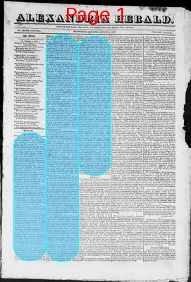 Page thumbnail for The Alexandria Herald