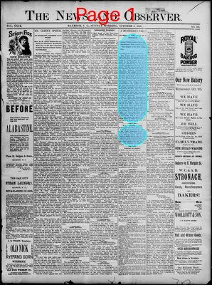 Page thumbnail for The News And Observer