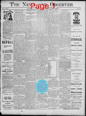 Page thumbnail for The News And Observer