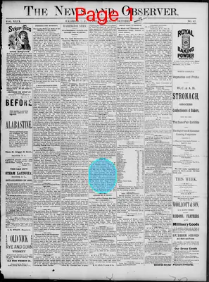 Page thumbnail for The News And Observer